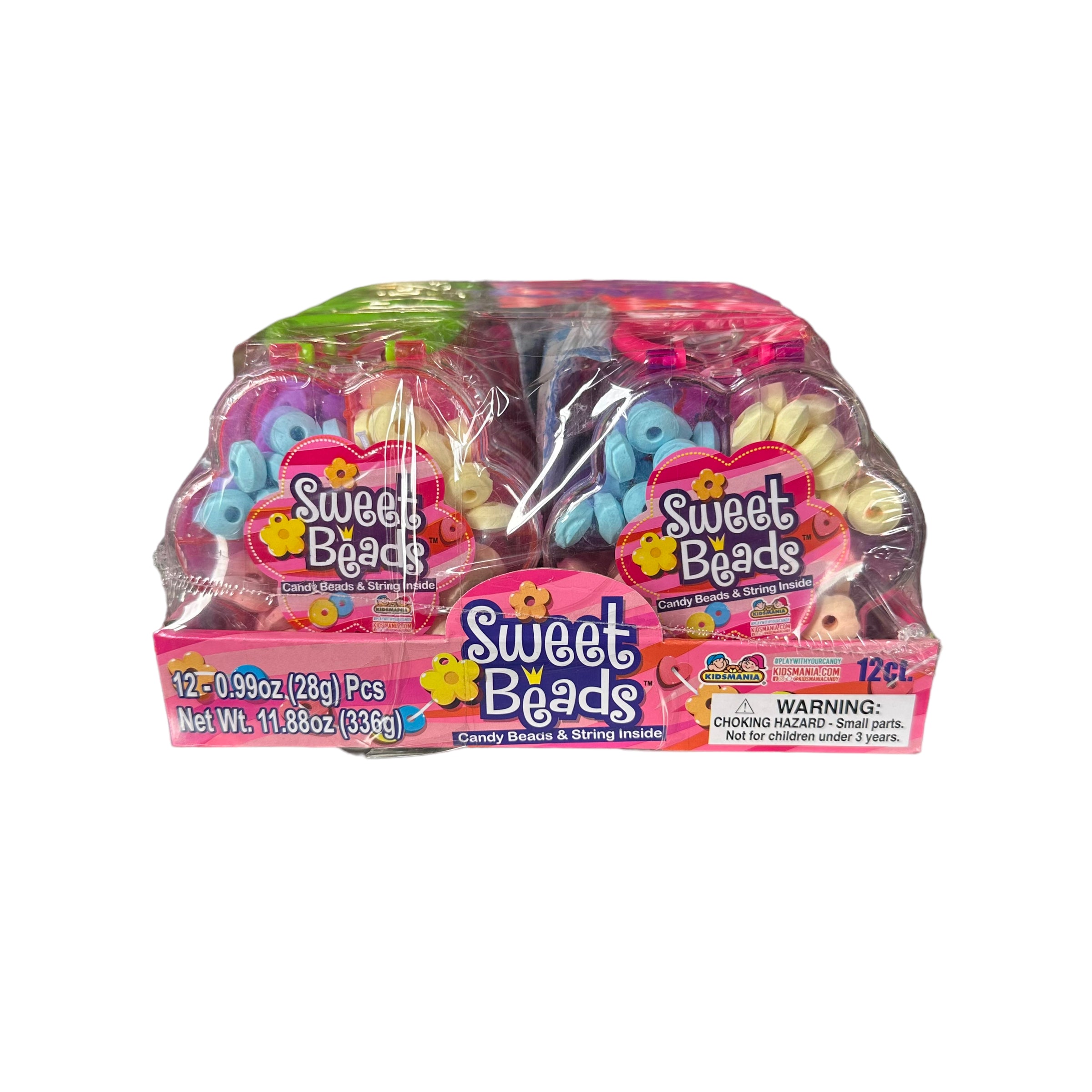 Kidsmania Sweet Beads, Fruit Flavored - 0.99 oz