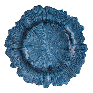 Glass Reef Charger Plate 90-1017