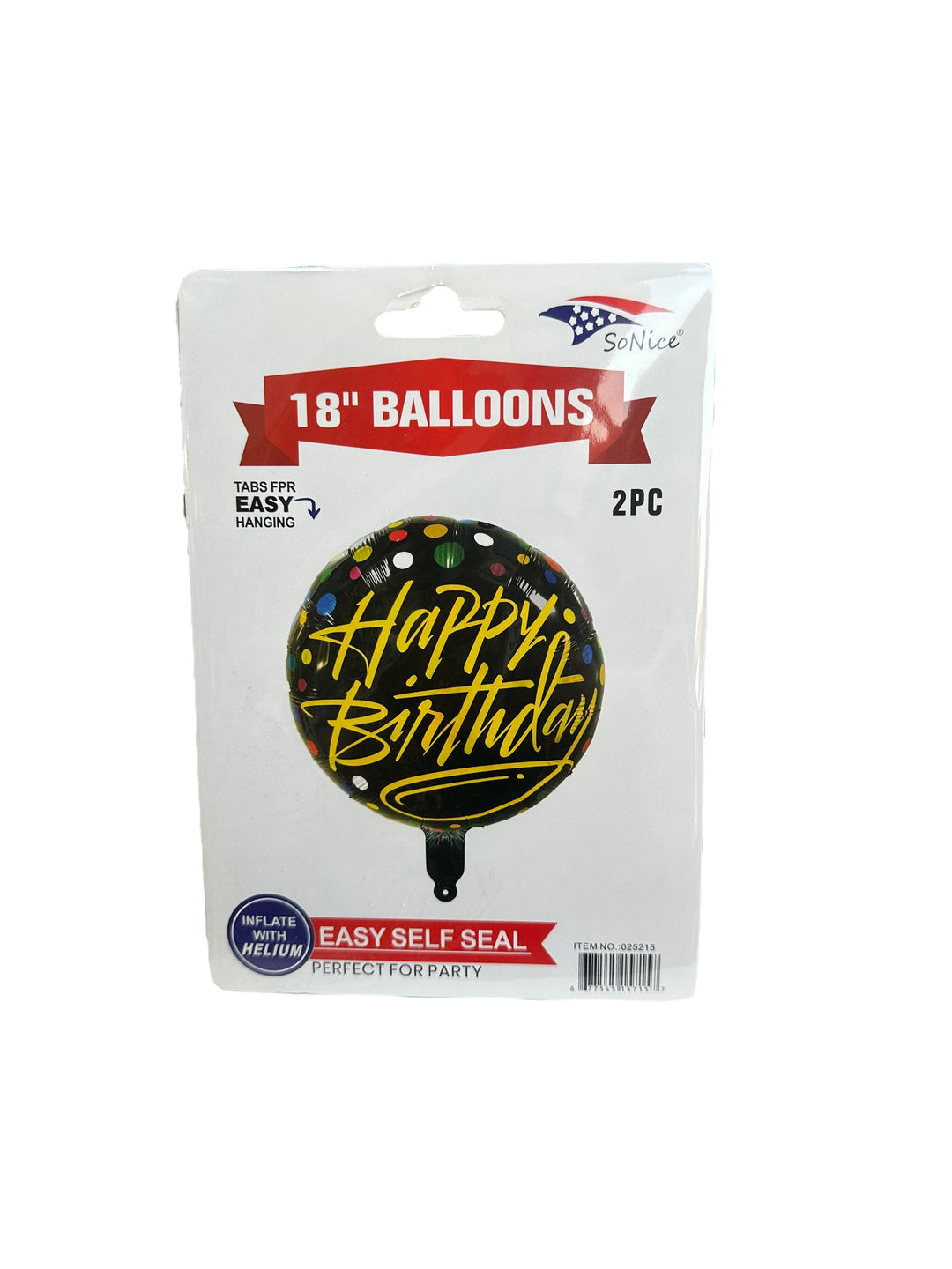 Happy Birthday Foil Balloon