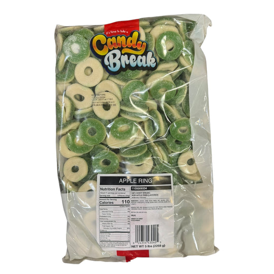 Candy Break Green Apple Ring 5lbs