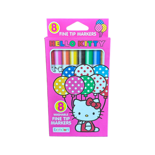 Hello Kitty Fine Tip Markers