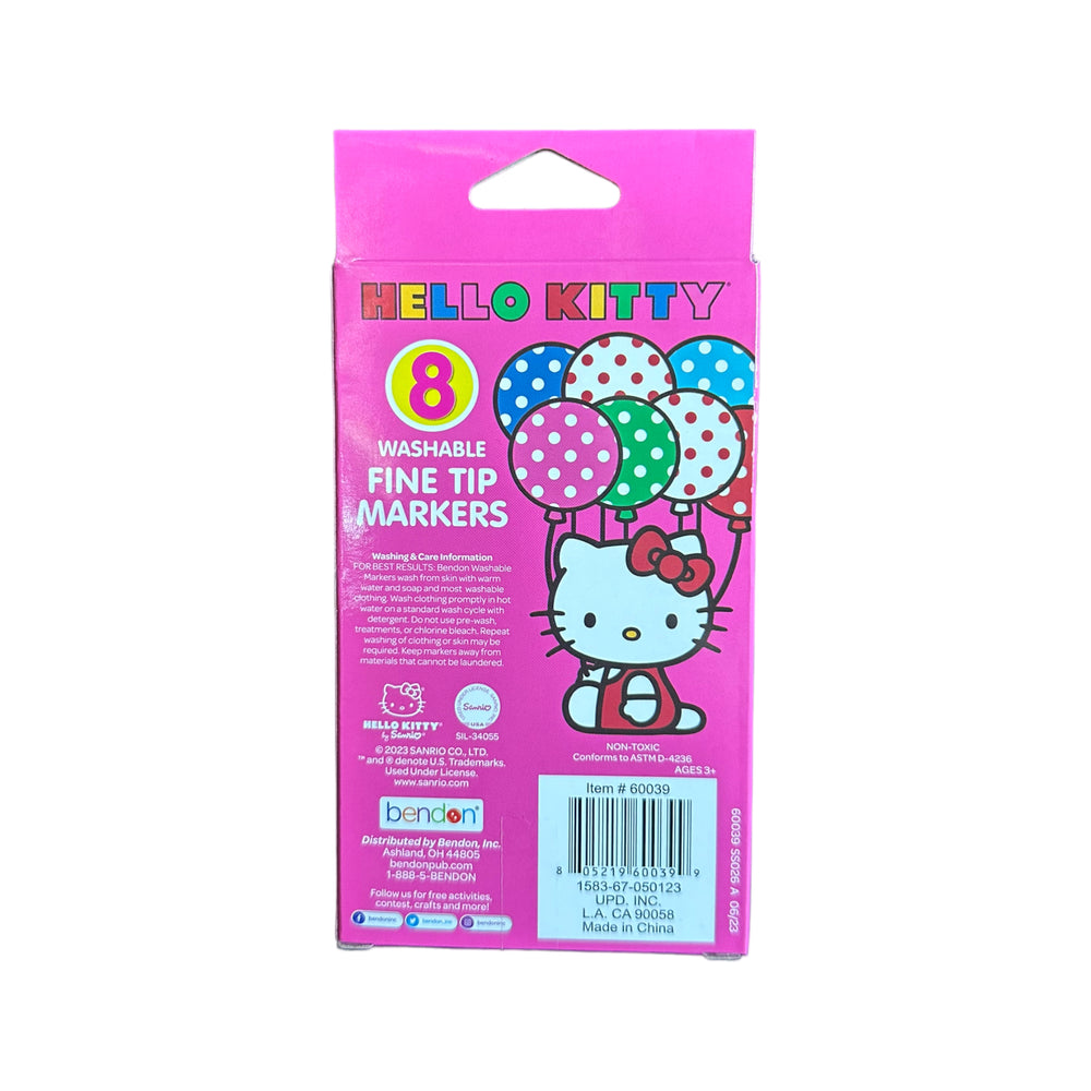 Hello Kitty Fine Tip Markers