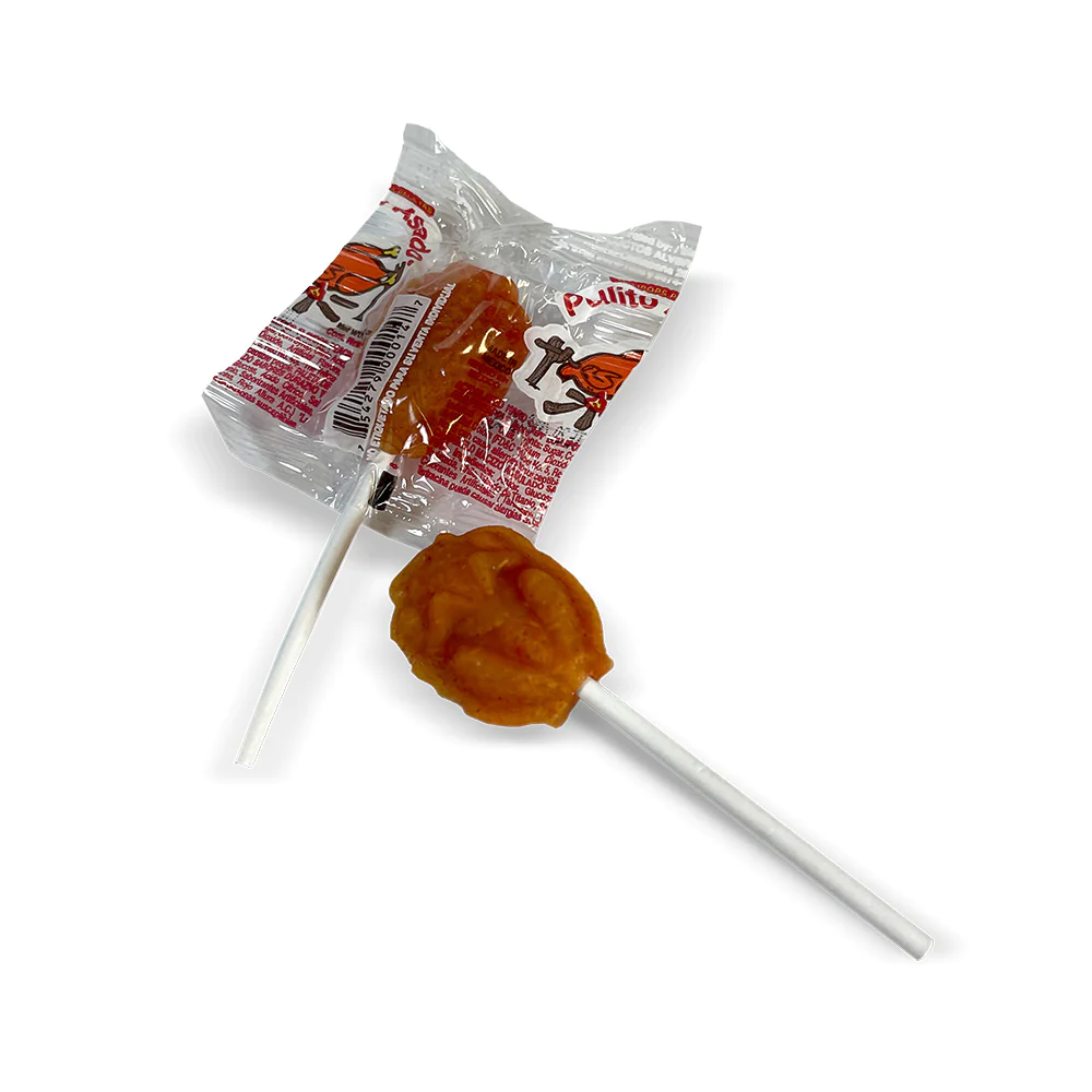 Alvbro Pollo Asado Paleta Hard Candy Lollipops 40Ct