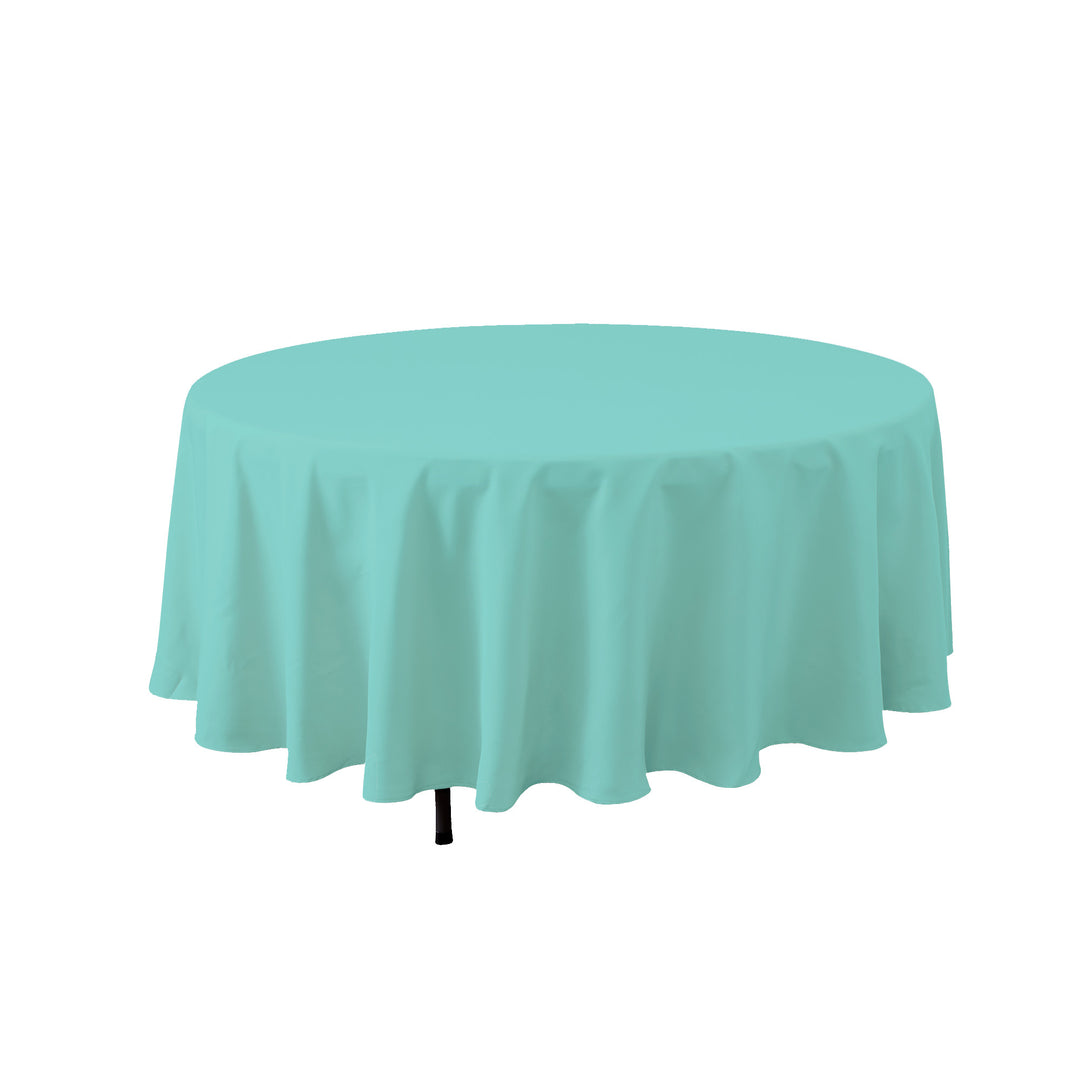 ROUND POLYESTER TABLE COVER 108"