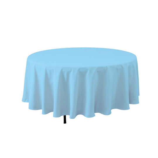 ROUND POLYESTER TABLE COVER 108"