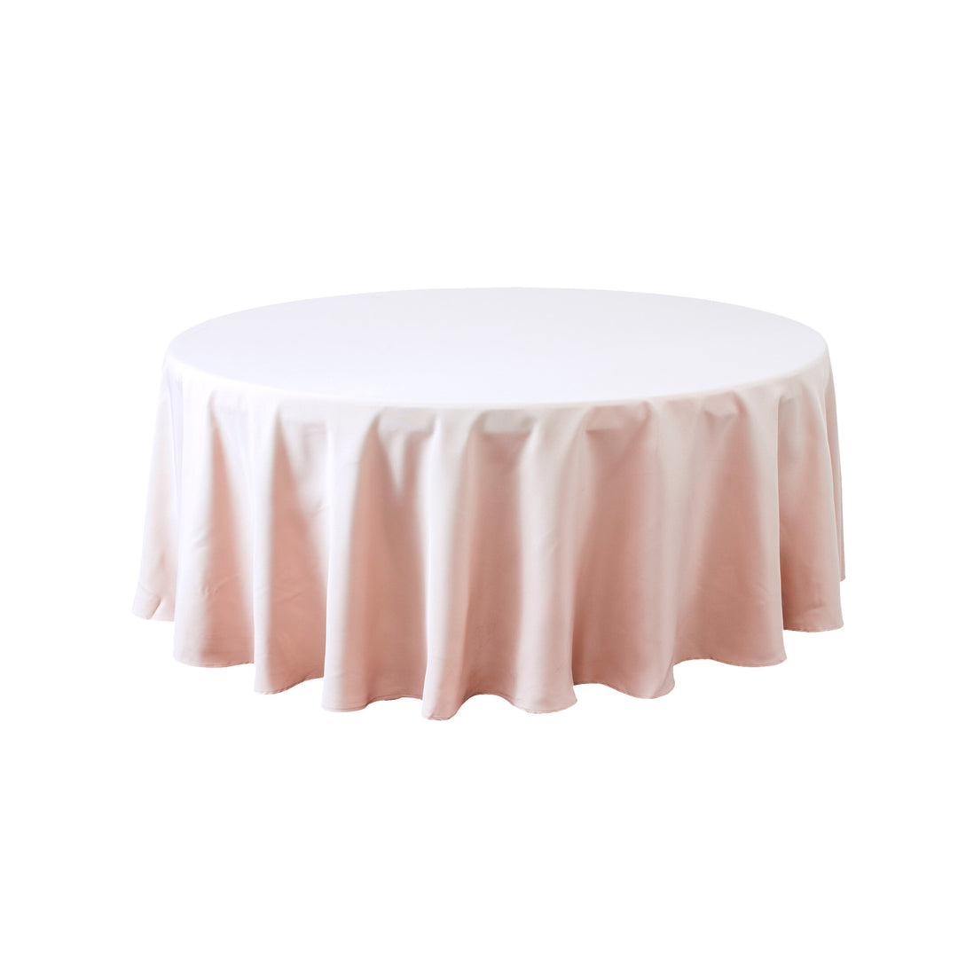 ROUND POLYESTER TABLE COVER 108"