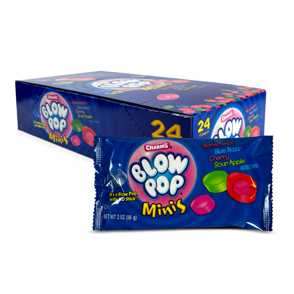 Charms Blow Pop Mini 2OZ 24Ct