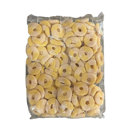 Fini Gummiroos Sour Pineapple Rings 2.2lbs