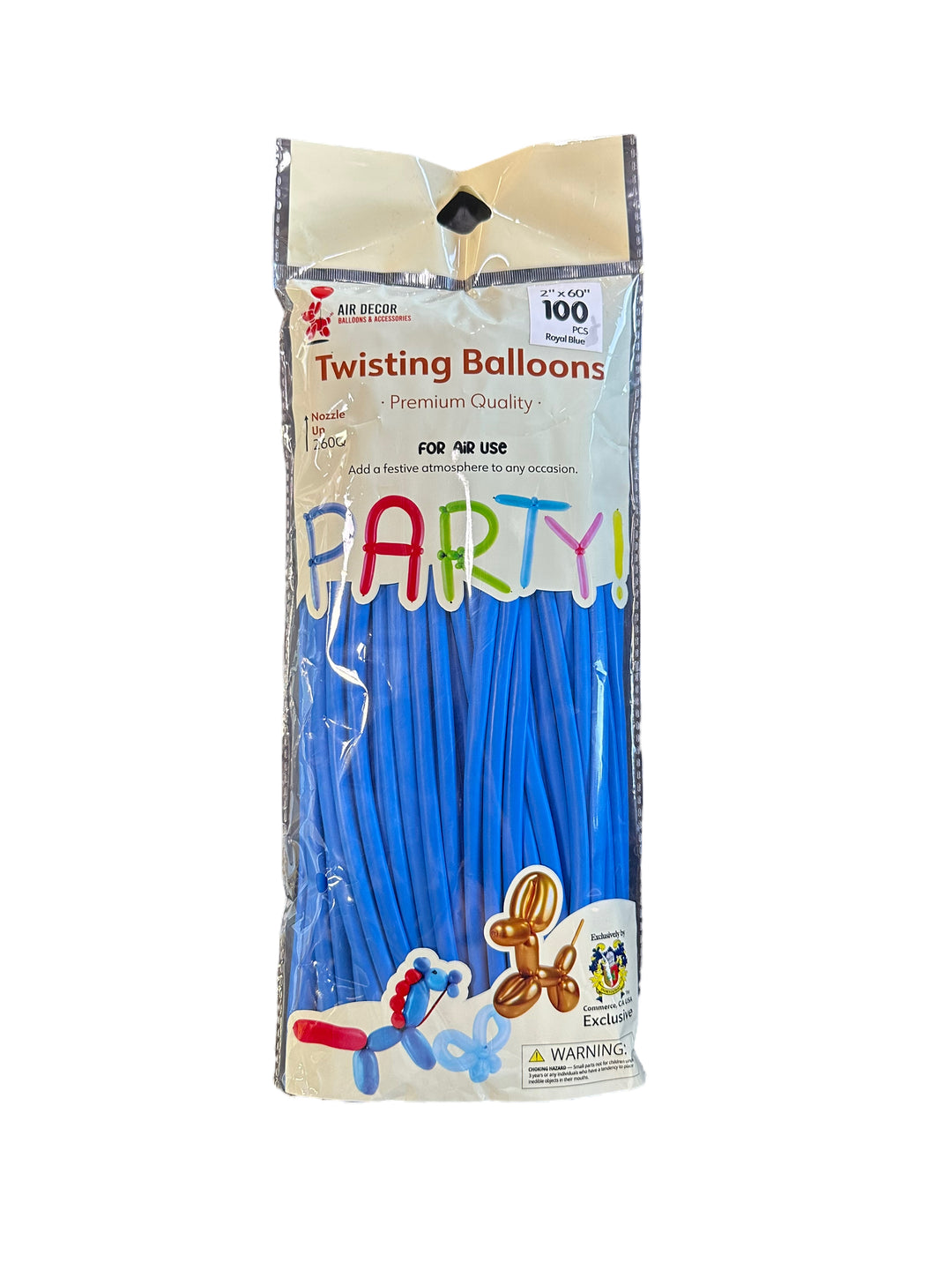 Air Decor Modelling Balloons 100ct