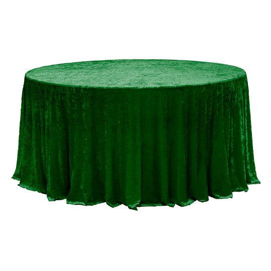 ROUND VELVET TABLE COVER 120"