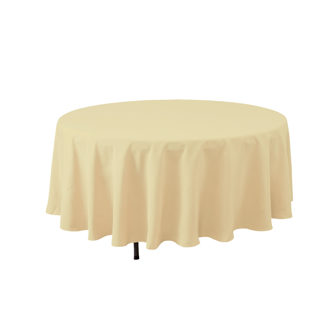 ROUND POLYESTER TABLE COVER 108"