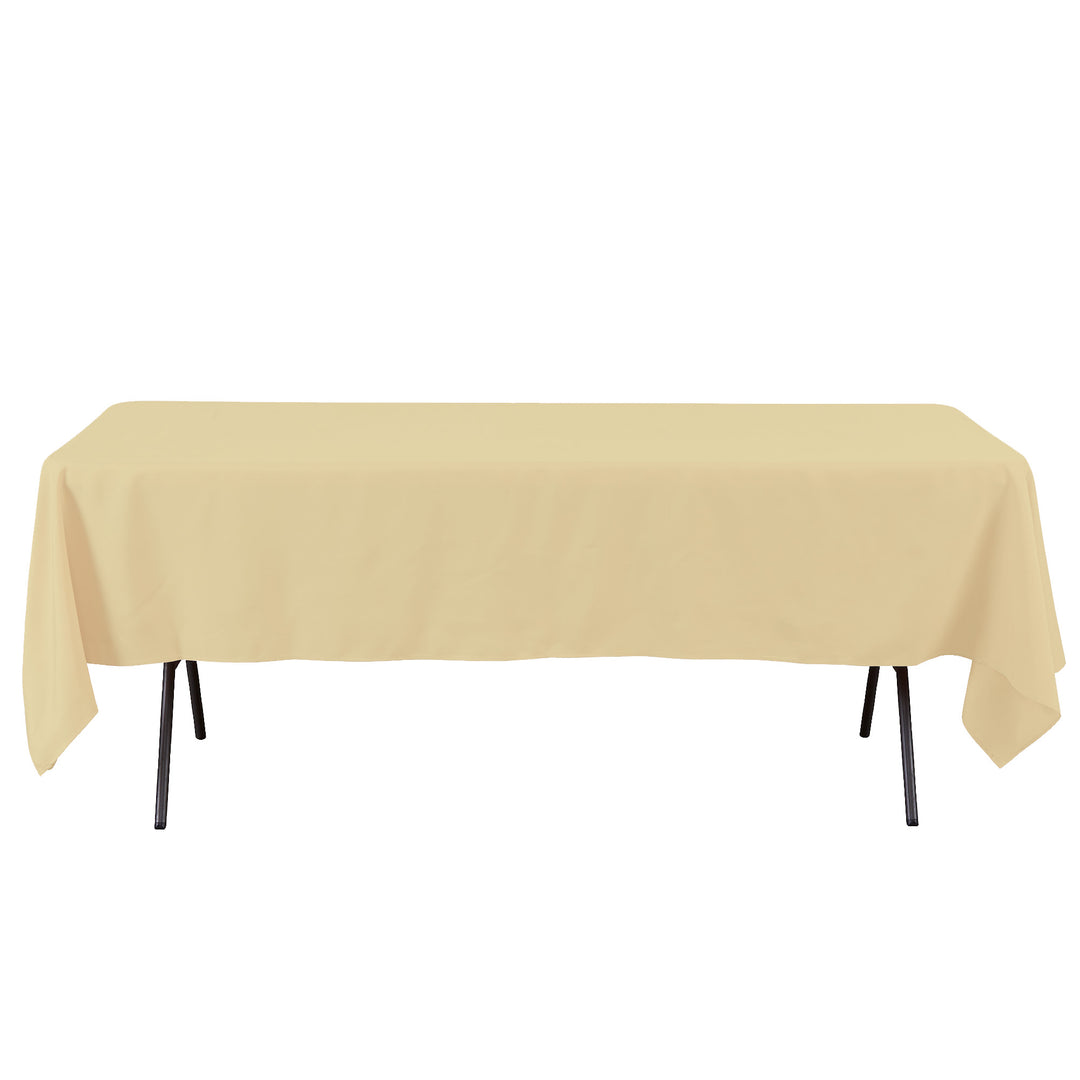 VALUE RECTANGLE POLYESTER TABLE COVER 60" X 102"