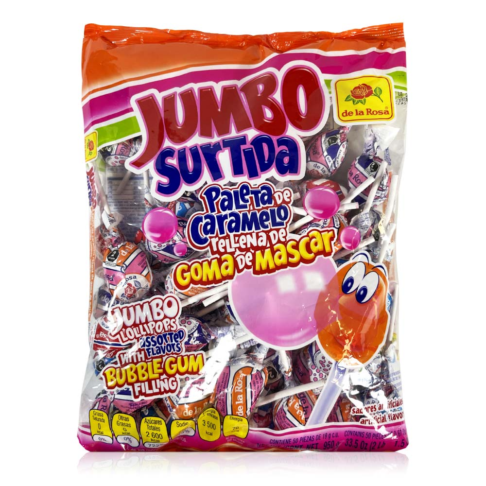 Jumbo Paleta Surtida 50Ct