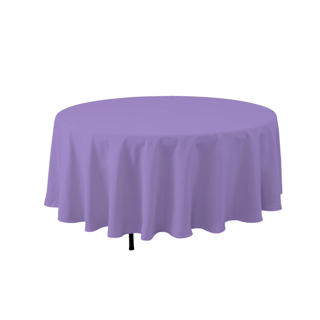 ROUND POLYESTER TABLE COVER 108"