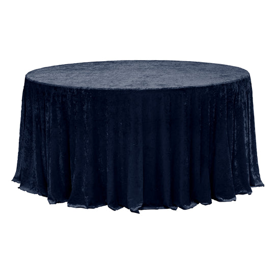 ROUND VELVET TABLE COVER 120"