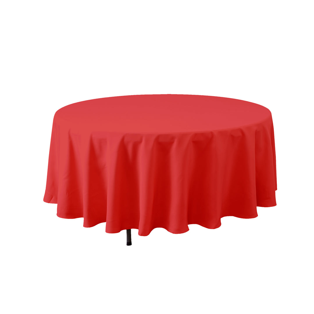 ROUND POLYESTER TABLE COVER 108"