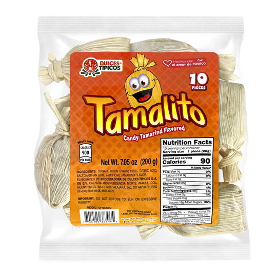 Tipicos Tamalitos De Tamarindo 10Ct