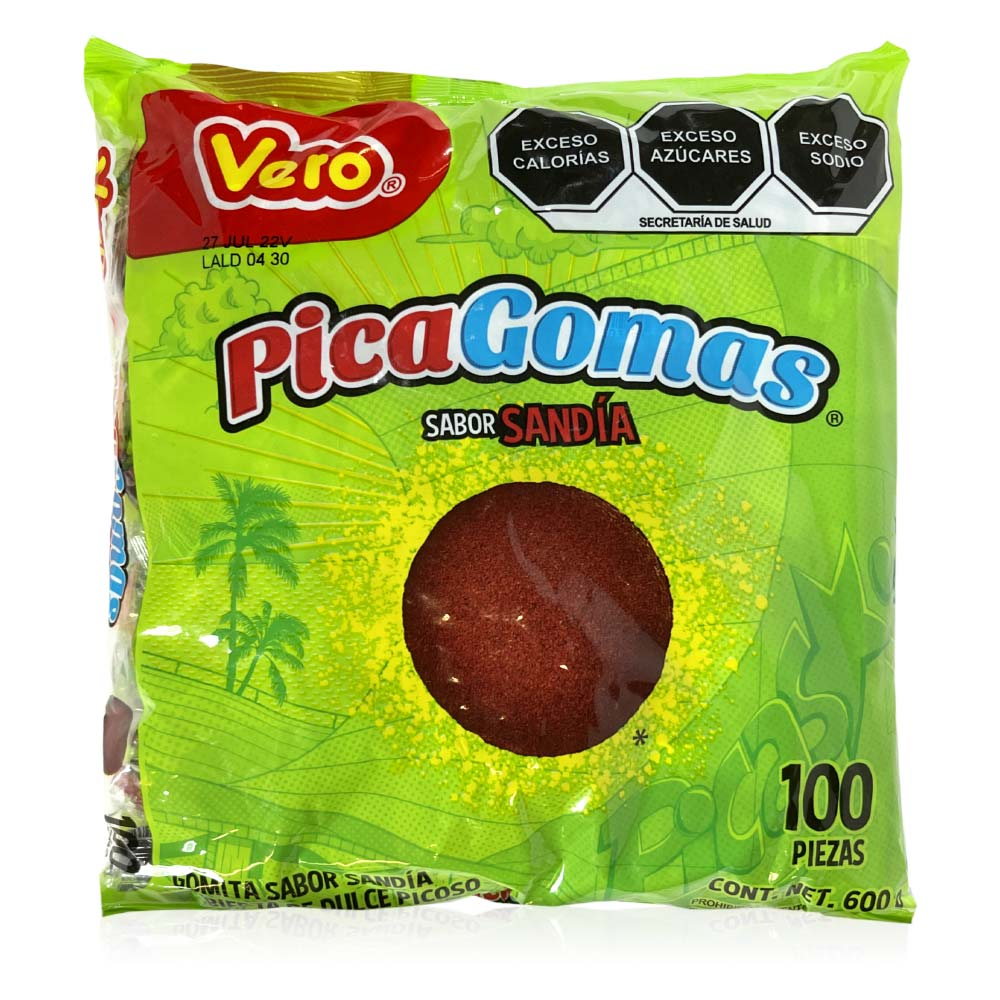 Vero Pica Goma Sandia: 100Ct