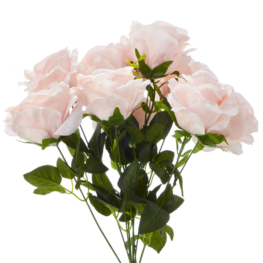 Artificial Rose Bouquet 25-0403WH