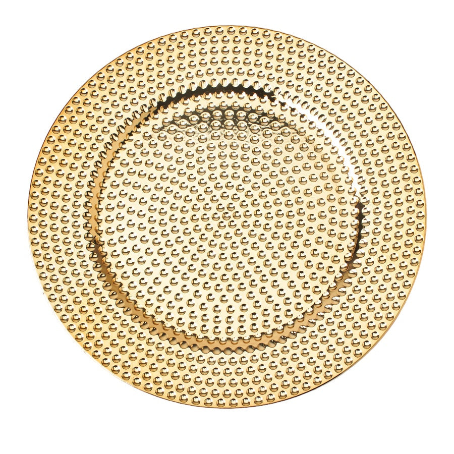 Beaded Charger Plate 15-0602