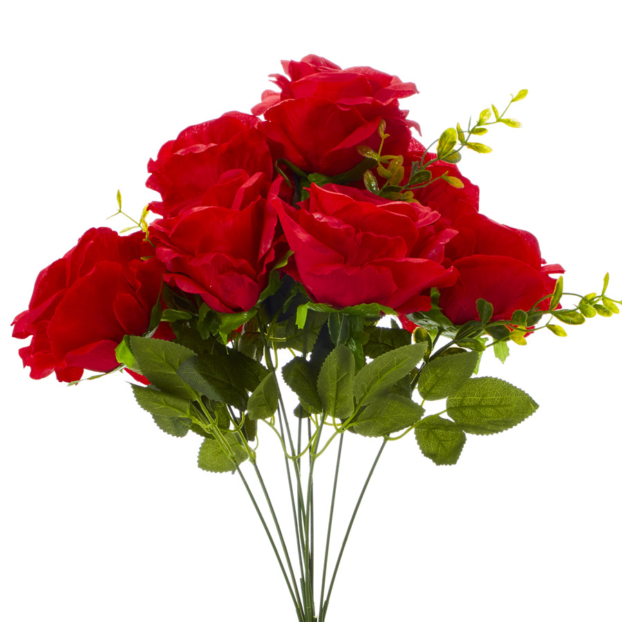 Artificial Rose Bouquet 25-0403WH