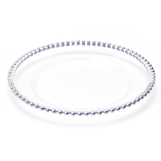 Beaded Rim Charger Plate 15-0606