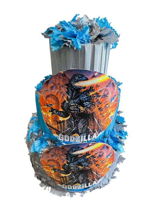 Godzilla cake